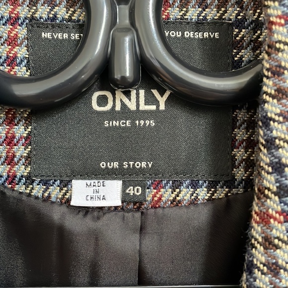 ONLY checkered blazer - Picture 2 of 3